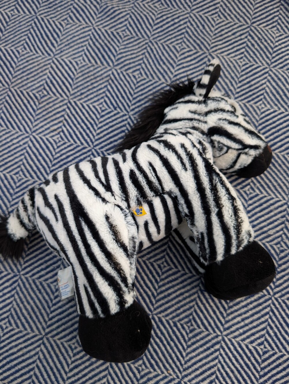 Build-a-Bear WWF Zebra Plush 2008 - Picture 3 of 5
